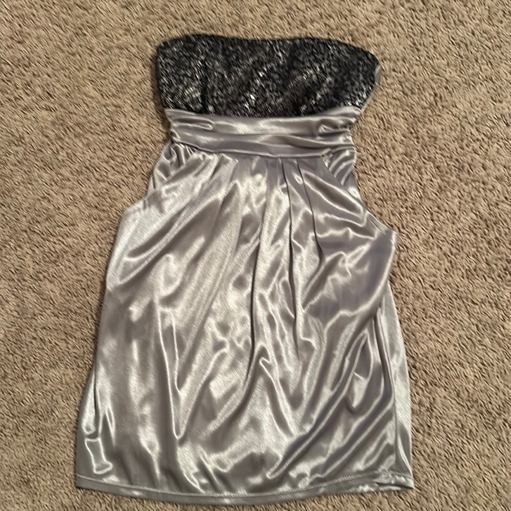 Speechless Party dress- so pretty with black sparkle at the top.
